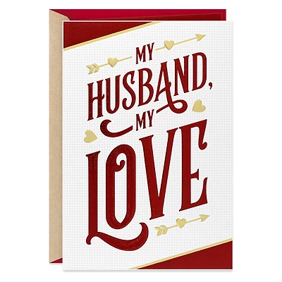 So Lucky to Love You Valentine's Day Card for Husband for only USD 6.99 | Hallmark