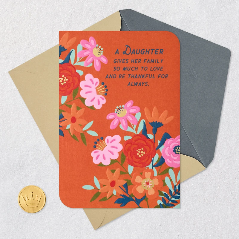 Thanks for Being You and Being Wonderful Thanksgiving Card for Daughter for only USD 4.99 | Hallmark