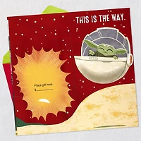Star Wars: The Mandalorian™ and Grogu™ This Is the Way Money Holder Christmas Card for only USD 4.59 | Hallmark