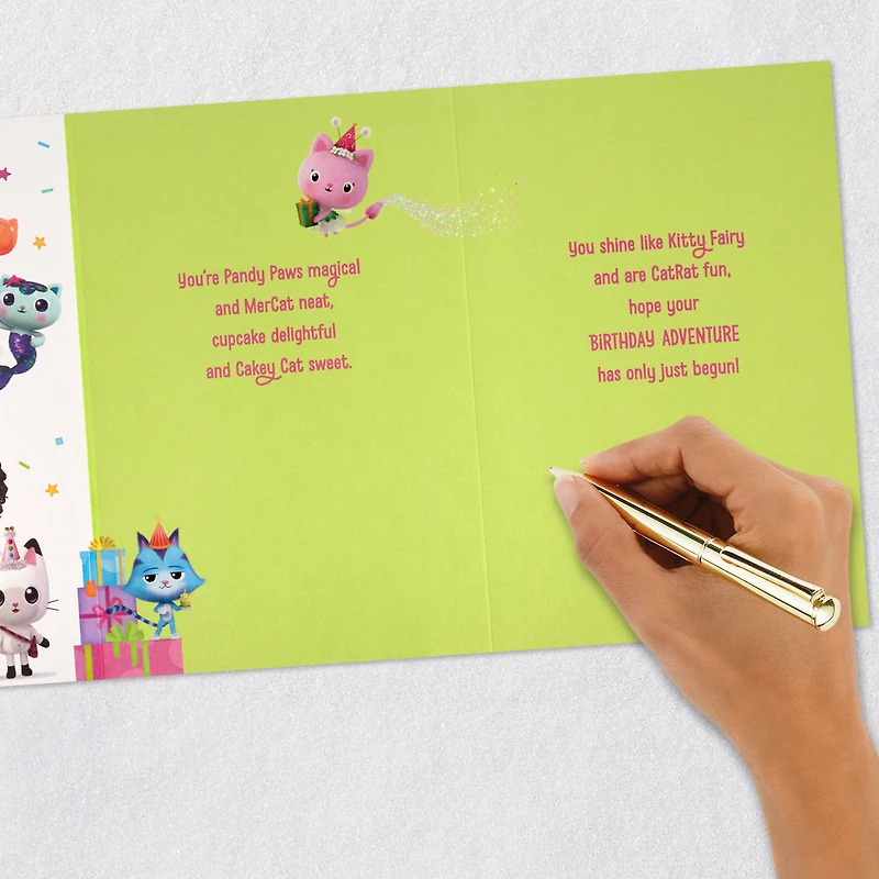 Gabby's Dollhouse Cat-titude Birthday Card with Stickers for only USD 6.99 | Hallmark