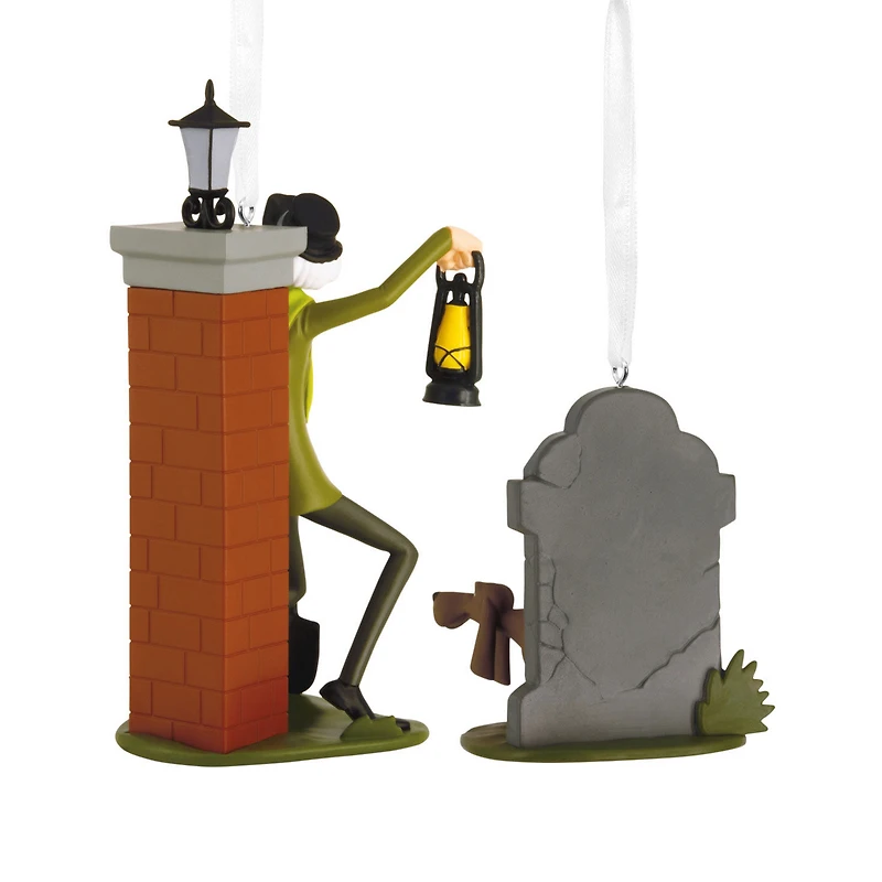 Disney The Haunted Mansion Caretaker and Dog Hallmark Ornaments, Set of 2 for only USD 28.99 | Hallmark