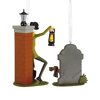 Disney The Haunted Mansion Caretaker and Dog Hallmark Ornaments, Set of 2 for only USD 28.99 | Hallmark