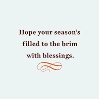 A Season Filled With Blessing Thanksgiving Card for only USD 2.00 | Hallmark