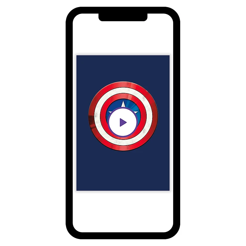 Marvel Avengers Captain America Custom Father's Day Card for only USD 4.99 | Hallmark