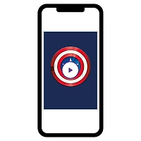 Marvel Avengers Captain America Custom Father's Day Card for only USD 4.99 | Hallmark