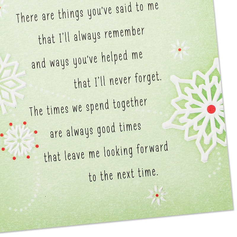 Thanks for Being Such a Wonderful Friend Christmas Card for only USD 4.99 | Hallmark