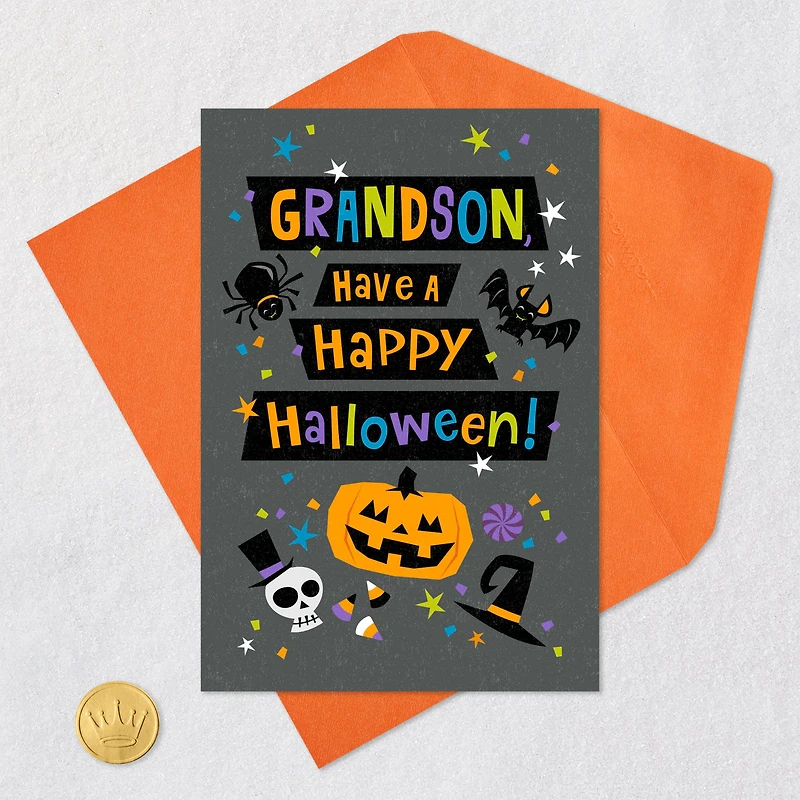 You Deserve a Frightfully Amazing Day Halloween Card for Grandson for only USD 2.00 | Hallmark