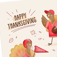 Thankful Turkeys in Jerseys Thanksgiving Card for only USD 2.99 | Hallmark