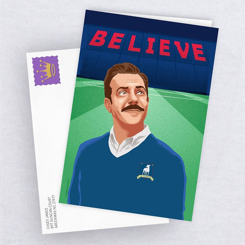 Personalized Ted Lasso™ Believe Card for only USD 4.99 | Hallmark