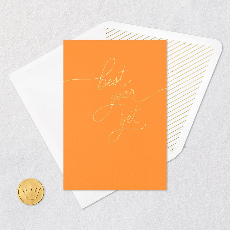 Best Year Yet Birthday Card for only USD 5.99 | Hallmark