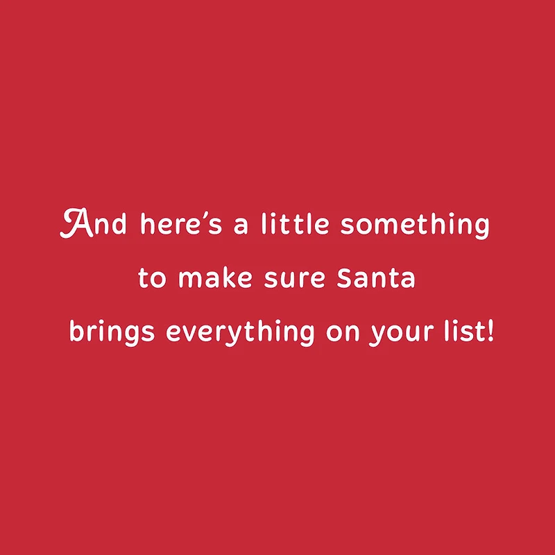 Here Comes Santa Claus Money Holder Christmas Card for only USD 2.00 | Hallmark