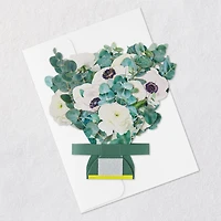 Build-a-Bouquet White and Green Pop-Up Paper Flowers for only USD 9.99 | Hallmark