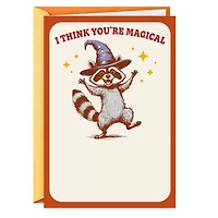 Magical Raccoon Funny Halloween Card for only USD 3.69 | Hallmark