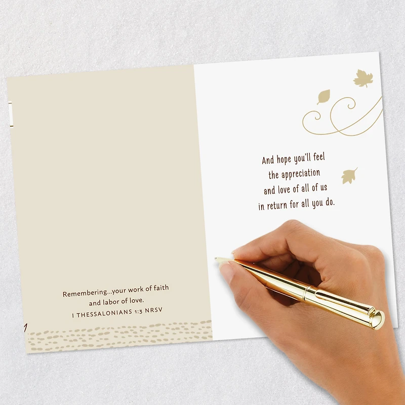 Feel the Love Religious Clergy Appreciation Card for Pastor for only USD 3.99 | Hallmark
