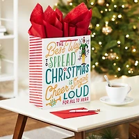 13" Buddy the Elf™ Christmas Cheer Large Gift Bag With Tissue Paper for only USD 7.99 | Hallmark