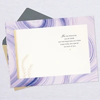 Purple Watercolor 15th Anniversary Card for only USD 4.99 | Hallmark