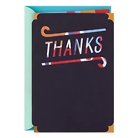 Abstract Print Lettering Blank Thank You Card for only USD 4.99 | Hallmark