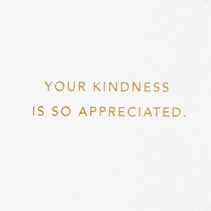 ArtLifting Your Kindness Is Appreciated Thank-You Card for only USD 3.99 | Hallmark