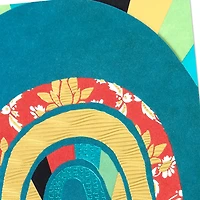 Patchwork Rainbow and Rays Blank Card for only USD 5.99 | Hallmark