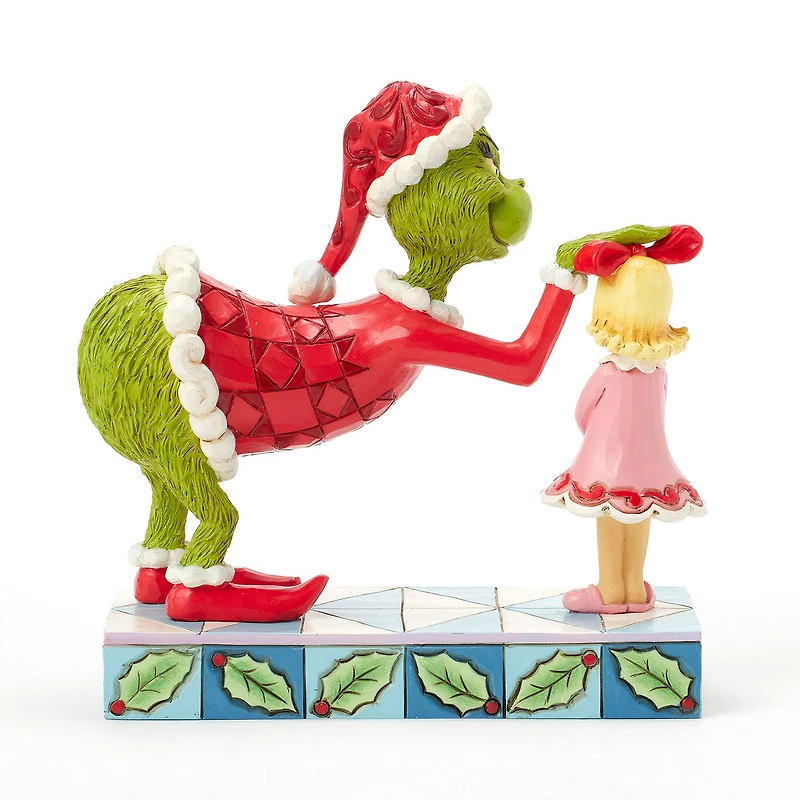 Jim Shore Grinch Patting Cindy Lou's Head Figurine, 5.4" for only USD 69.99 | Hallmark