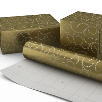 Gold Filigree Metallic Christmas Wrapping Paper Roll, 22.5 sq. ft. for only USD 4.99 | Hallmark