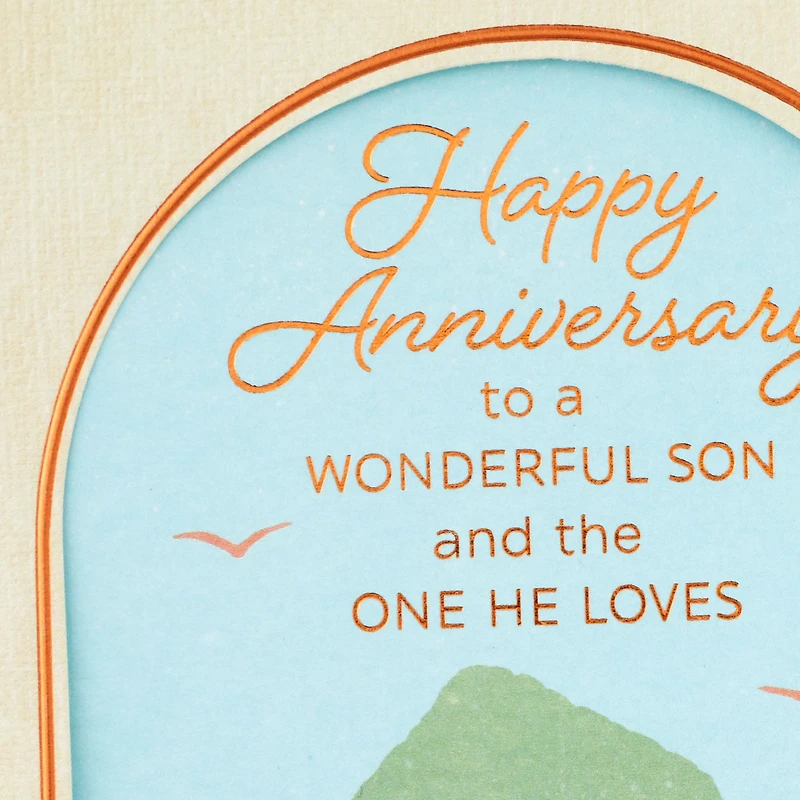 All the Celebrating Anniversary Card for Son and Spouse for only USD 4.99 | Hallmark