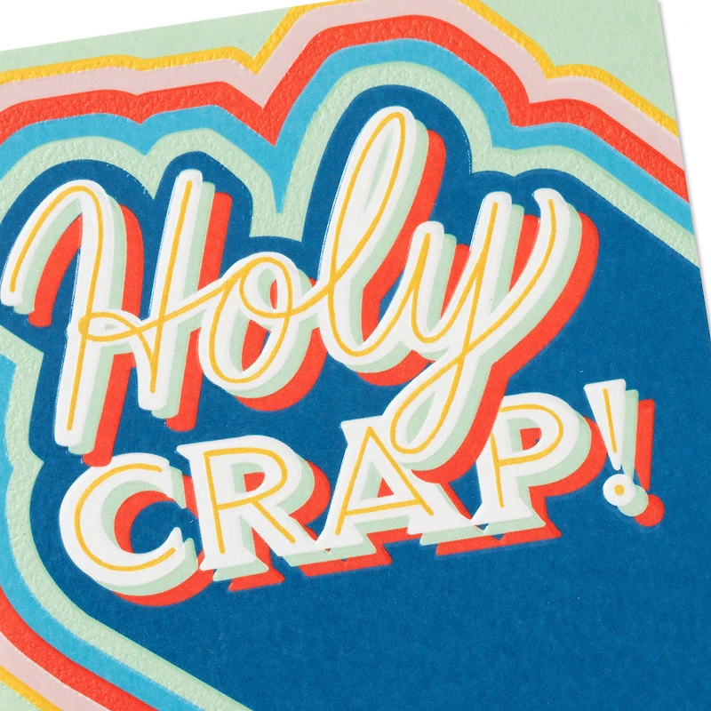Holy Crap! Congratulations Card for only USD 4.59 | Hallmark