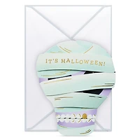 Party Your Face Off Mummy Paper Craft Halloween Card for only USD 5.99 | Hallmark