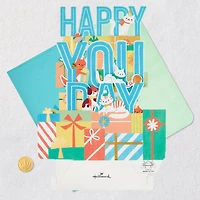 Happy You Day 3D Pop-Up Birthday Card for only USD 7.99 | Hallmark