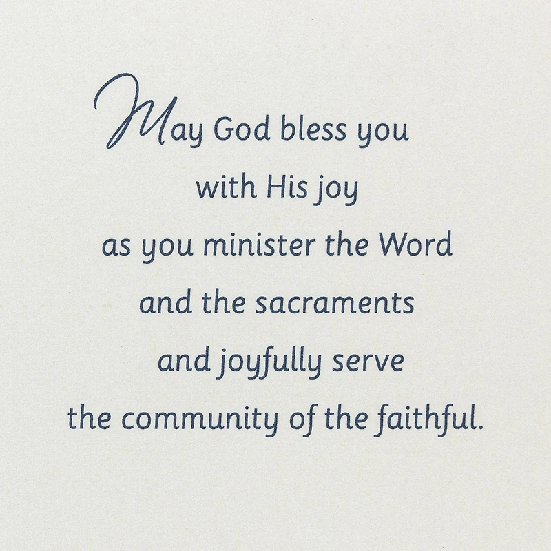 Thank You, Father Ordination Anniversary Card for Priest for only USD 4.59 | Hallmark