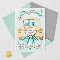 Life Is a Beautiful Adventure Wedding Card With Magnetic Photo Frame for only USD 9.99 | Hallmark
