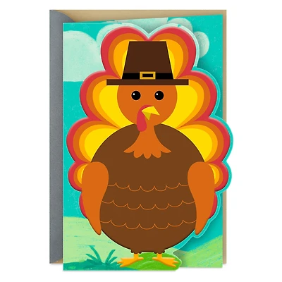 Gobbles of Fun Thanksgiving Card for only USD 2.99 | Hallmark