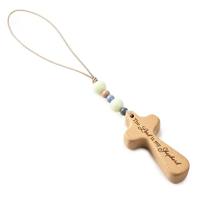 The Lord Is My Shepherd Wooden Cross on Beaded Cord for only USD 9.99 | Hallmark