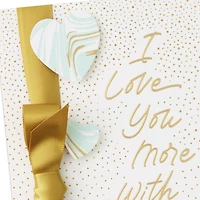 I Love You More With Every Year Anniversary Card for only USD 9.99 | Hallmark
