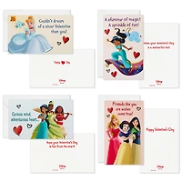 Disney Princess Pink and White Kids Classroom Valentines Set With Cards and Light-Up Mailbox With Sound for only USD 19.99 | Hallmark