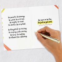 Be Just as You Are Encouragement Card for only USD 4.99 | Hallmark