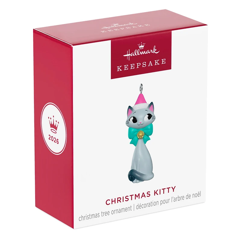 Mini Christmas Kitty Ornament, 1.25" for only USD 12.99 | Hallmark