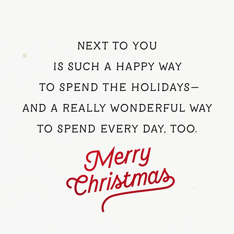 I Love Every Mistletoe Moment With You Romantic Christmas Card for only USD 8.59 | Hallmark