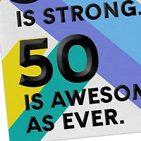 Just Getting Started 50th Birthday Card for only USD 4.99 | Hallmark