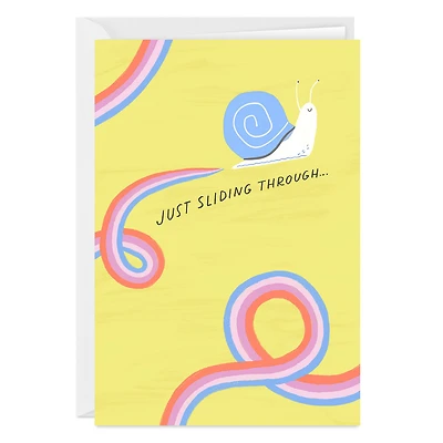 Glad You're You Cute Snail Custom Card for only USD 4.99 | Hallmark