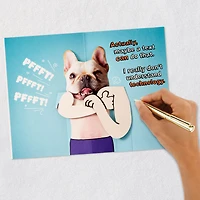 Armpit Farting Bulldog Funny Pop-Up Birthday Card for only USD 4.59 | Hallmark