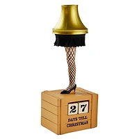 A Christmas Story™ Leg Lamp Christmas Countdown Calendar Figurine With Light for only USD 46.99 | Hallmark