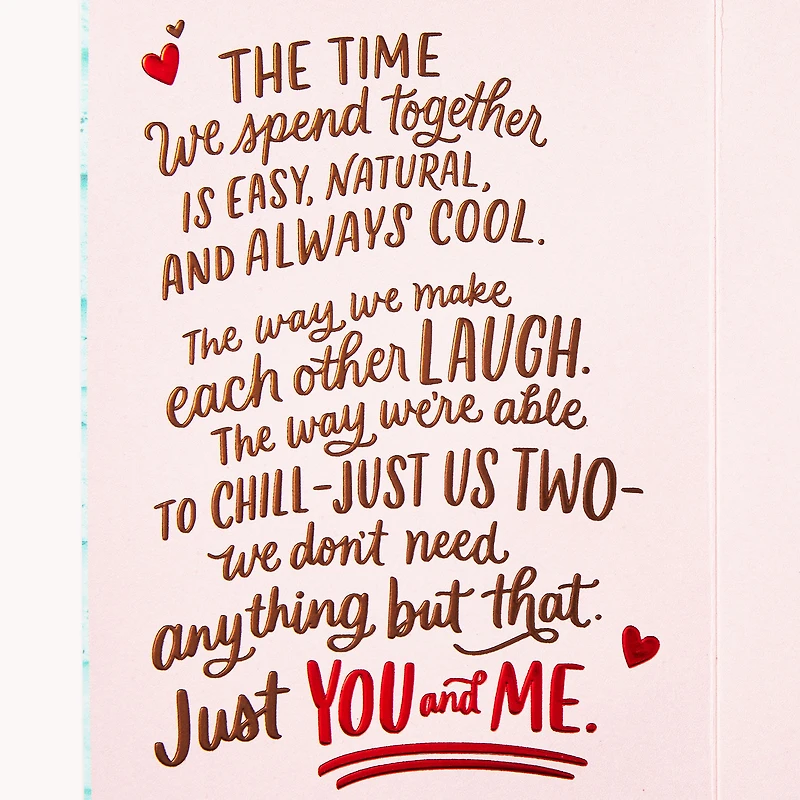 There's Something About You and Me Valentine's Day Card for only USD 4.99 | Hallmark