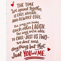 There's Something About You and Me Valentine's Day Card for only USD 4.99 | Hallmark