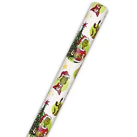 Dr. Seuss's How the Grinch Stole Christmas!™ Grinch Vignettes on White Wrapping Paper Roll, 25 sq. ft. for only USD 4.99 | Hallmark