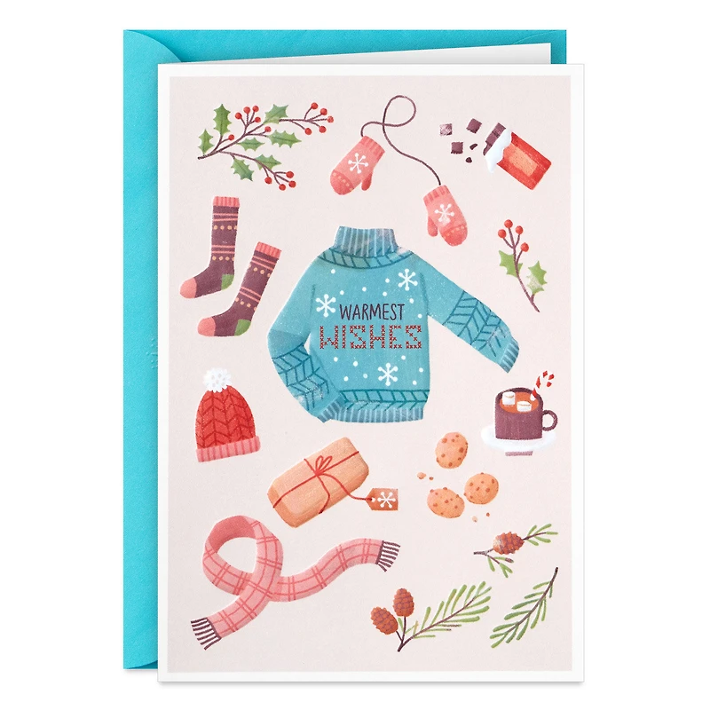 Warmest Wishes Sweater Packaged Christmas Cards, Set of 5 for only USD 5.00 | Hallmark