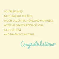 So Happy Together Wedding Card for only USD 3.99 | Hallmark
