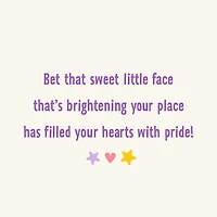 That Sweet Little Face New Baby Girl Card for only USD 2.50 | Hallmark