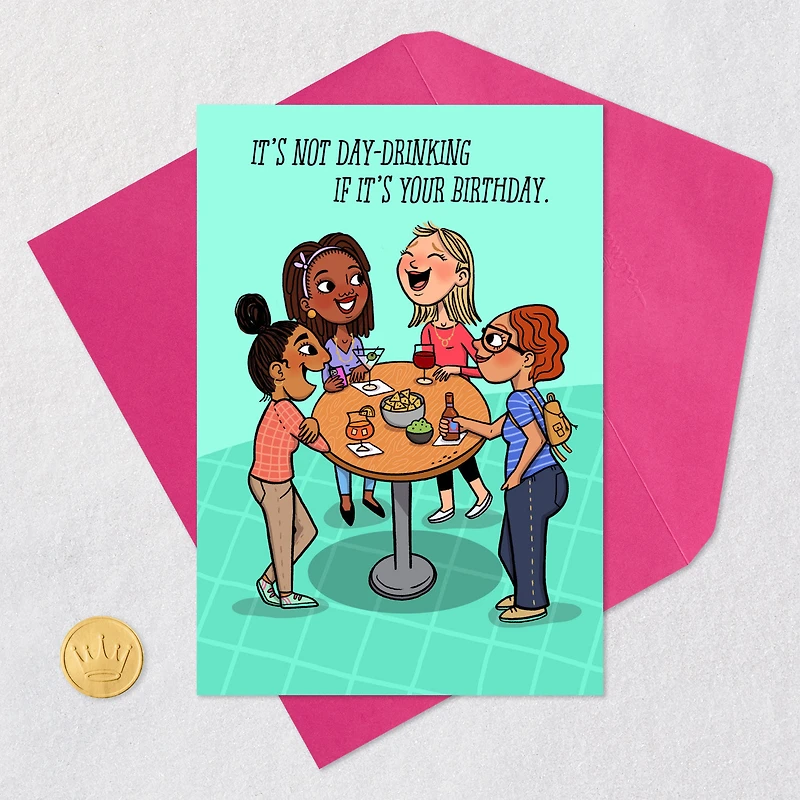 Day-Drinking Funny Birthday Card for Her for only USD 3.99 | Hallmark