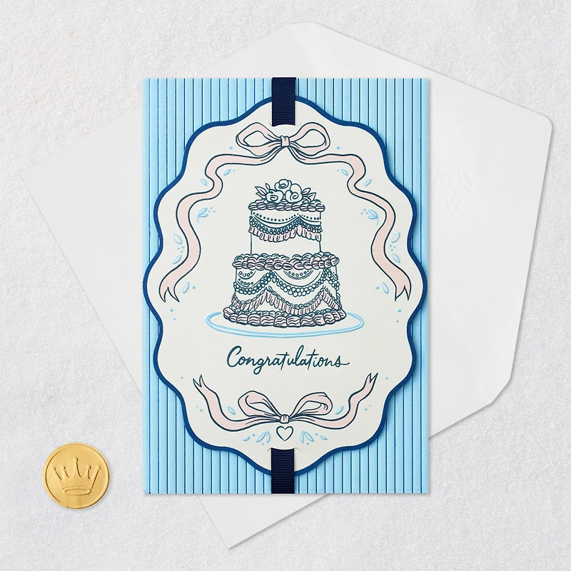 The Sweetest Start to Wedded Bliss Wedding Card for only USD 7.59 | Hallmark